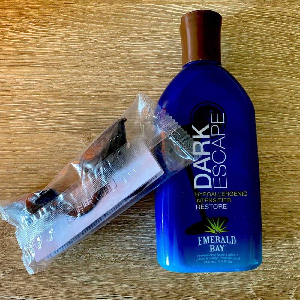 Tanning Bed Lotion & Eye Protectors